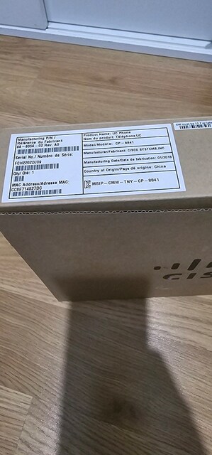 cisco 8841 ip telefon