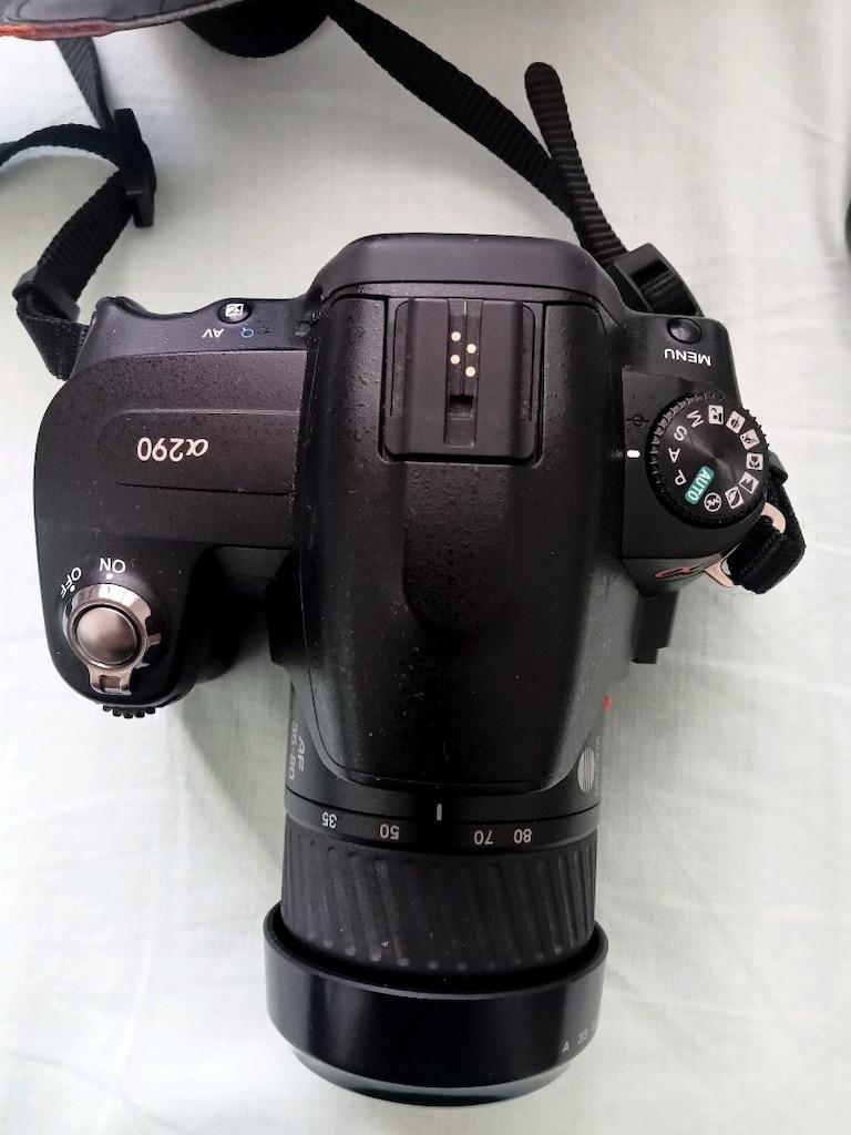 Sony A290 Fotoğraf Makinesi + Minolta Lens - 3