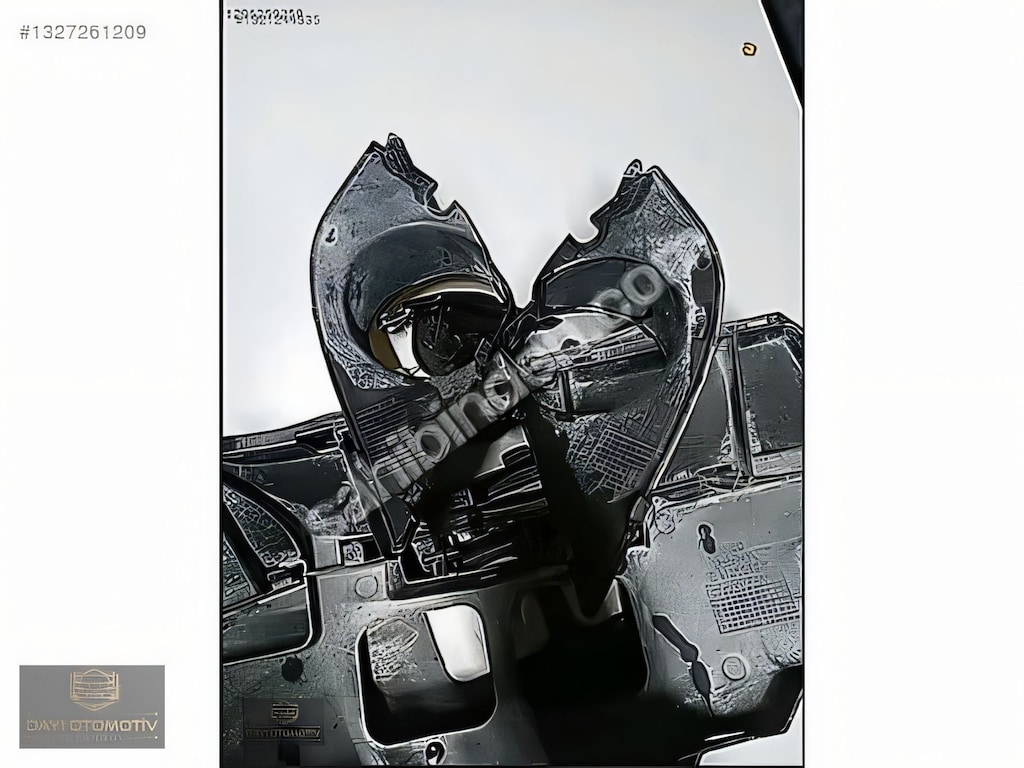 BMW E60 SİS ÇERÇEVESİ BIRAKET VE FAR YIKAMA KAPAKLARI - 3