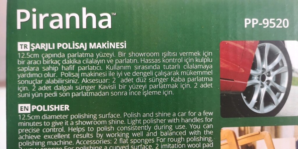 polisaj şarjlı makina - 9
