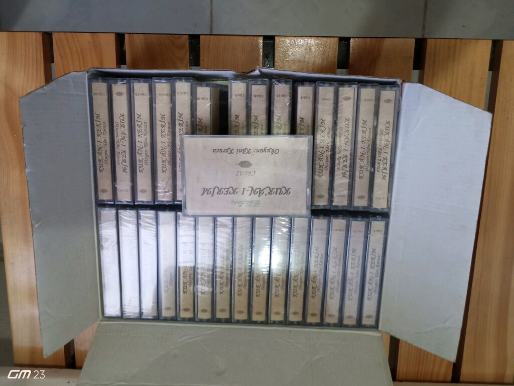 Kuran'ı Kerim hatmi Şerif kaset seti - 5