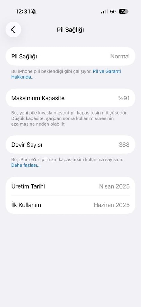 Garantili İphone 16 Pro 128 - 8
