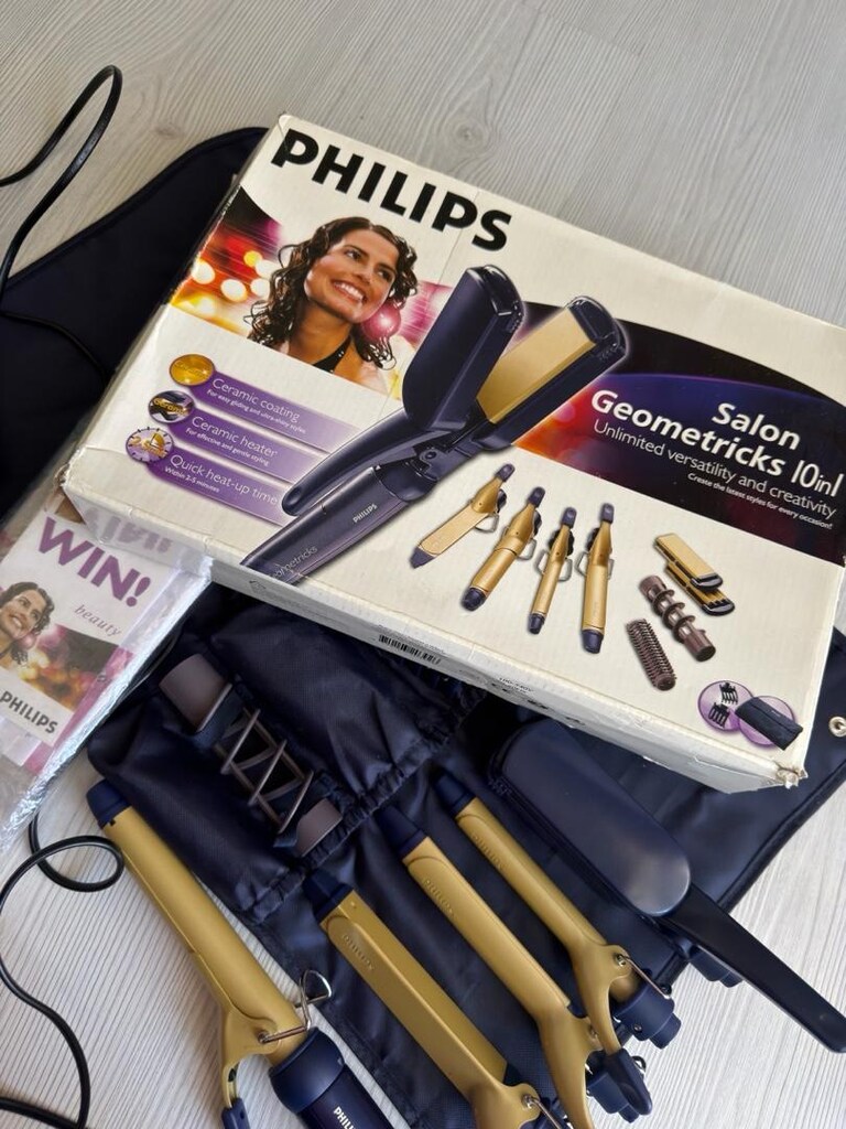 Philips HP4698/01 Salon Geometrics 10'u 1 Arada Saç Şekillendirme Seti - 14