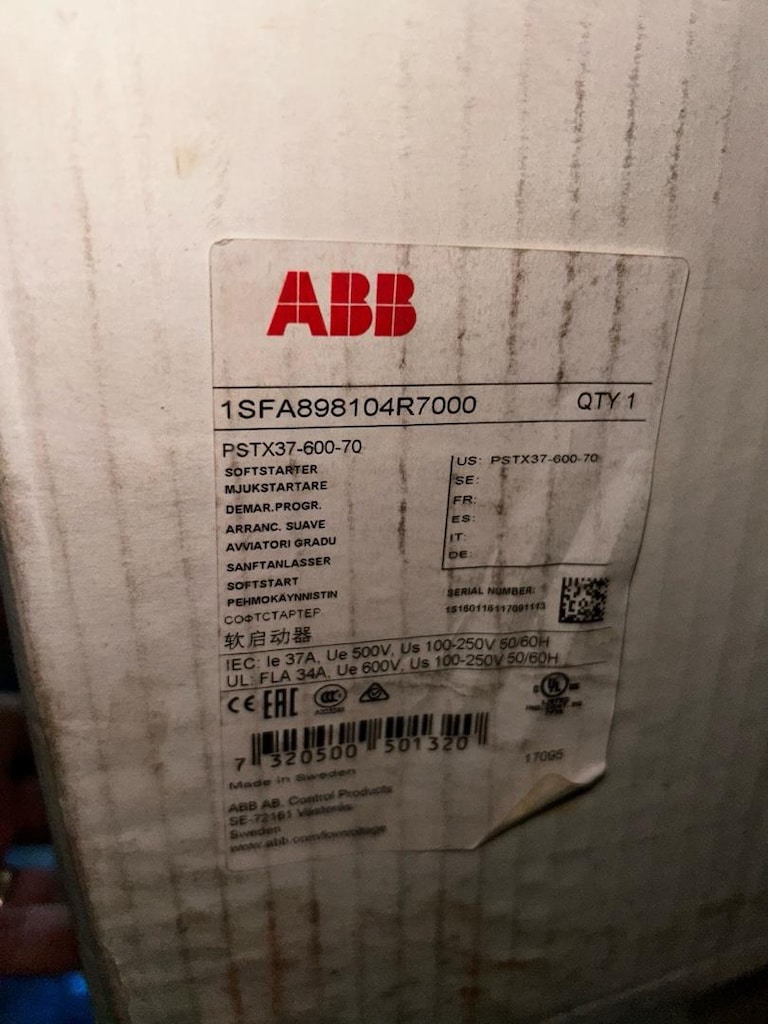 Abb 18.5 kw 37A soft starter yumuşak yol verici - 4