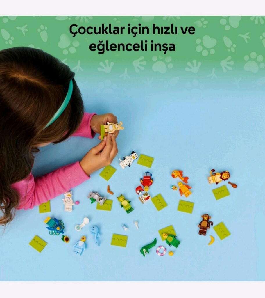 lego minifigures 71051 DALMAÇYALI KÖPEK HAYRAN Hayvanlar 28.seri - 12