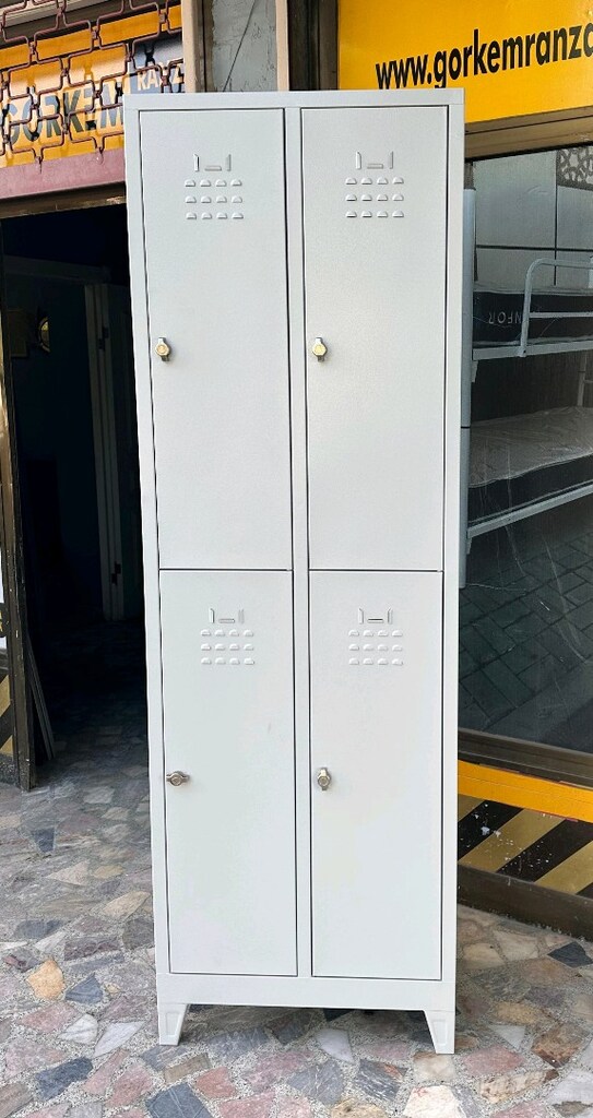 4 KAPILI METAL SOYUNMA DOLABI ÜCRETSİZ TESLİMAT - 2