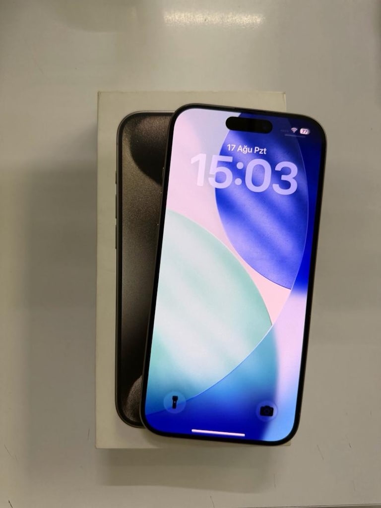 İPHONE 15PRO 512GB 10/10 HATASIZ FUL ORJİNAL PİL 98 - 2