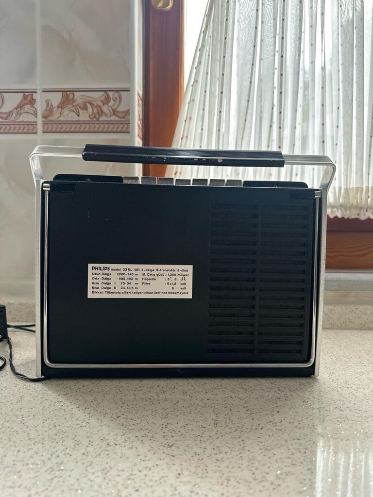 Philips Pikap Radyo Antika 1969 Model - 3
