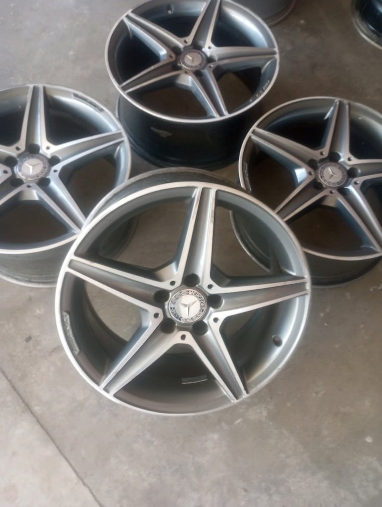 5x112/18 orjinal AMG mercedes çelik jant - 5