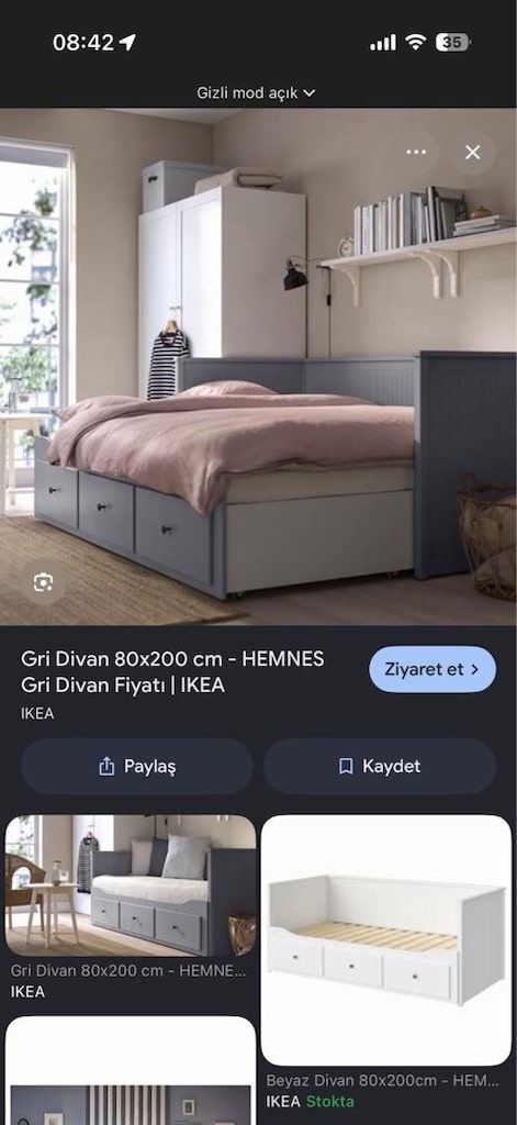 ikea hemnes gri - 4