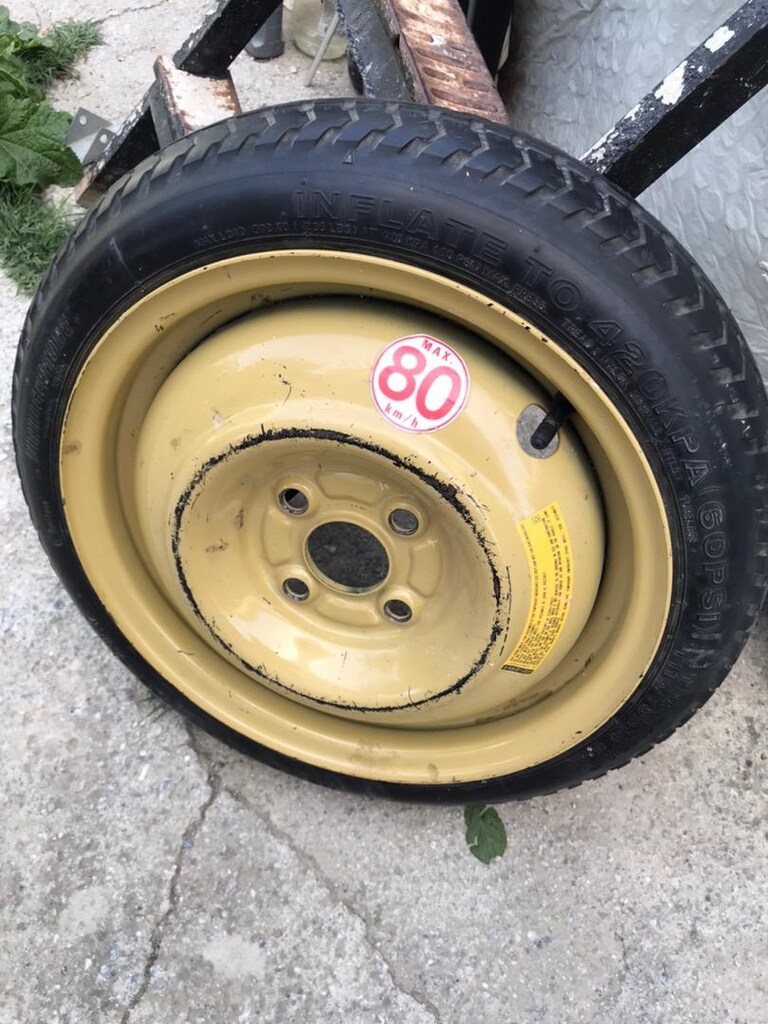 Mini stepne jant lastik honda jazz - 3