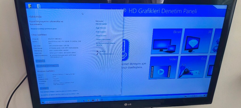 LENOVO G50-80_ 5. NESİL 4 cekirdek_4gb ram_320 hdd_1gb Hd ek. kacmaz - 3