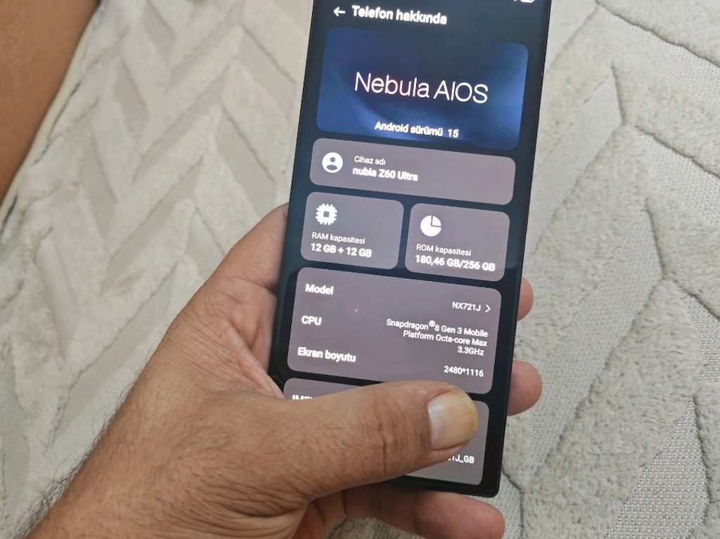 NUBİA Z60 ULTRA - 8