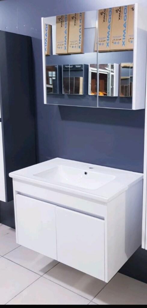 65 cm mdf kapakli banyo dolabi - 2