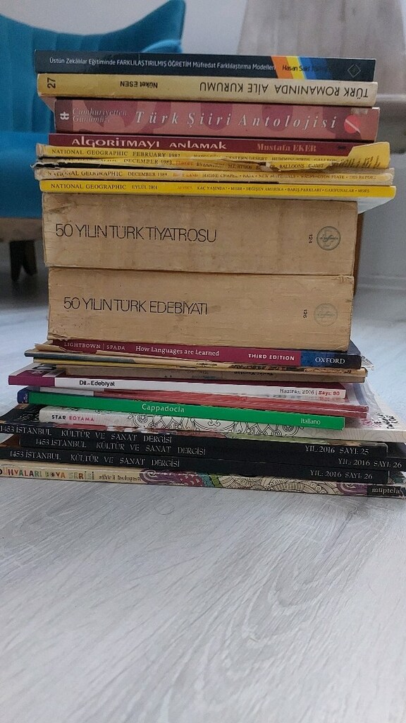 Toplu veya Tek Tek Kitap Dergi - 19