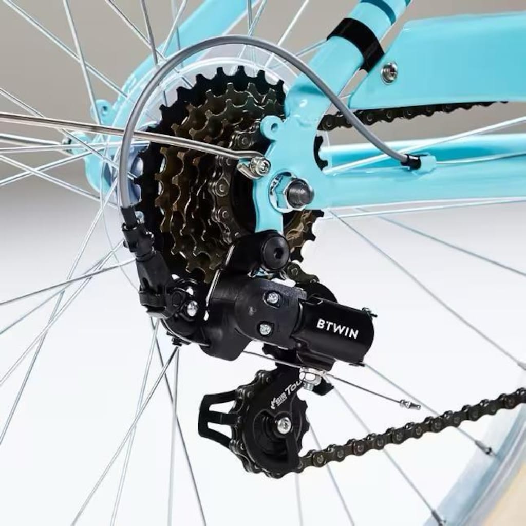 Decathlon Btwin 500 sepetli Çocuk şehir Bisikleti 24 jant - 8