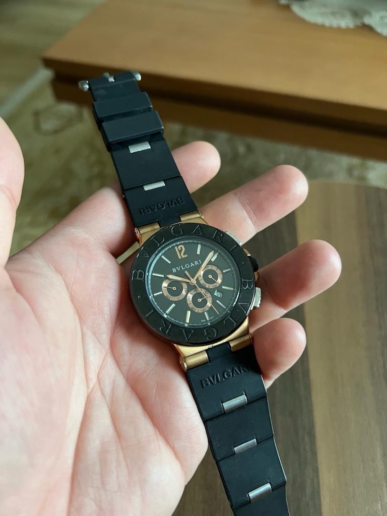 BVLGARİ SAAT DİAGONO 44 MM SORUNSUZ UYGUN FİYAT…. - 7