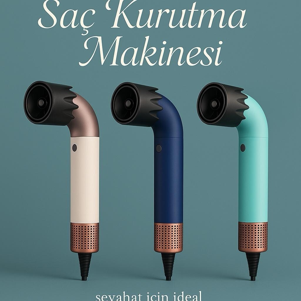 yeni*3 renk alternatifi ile saç kurutma makinası - 9