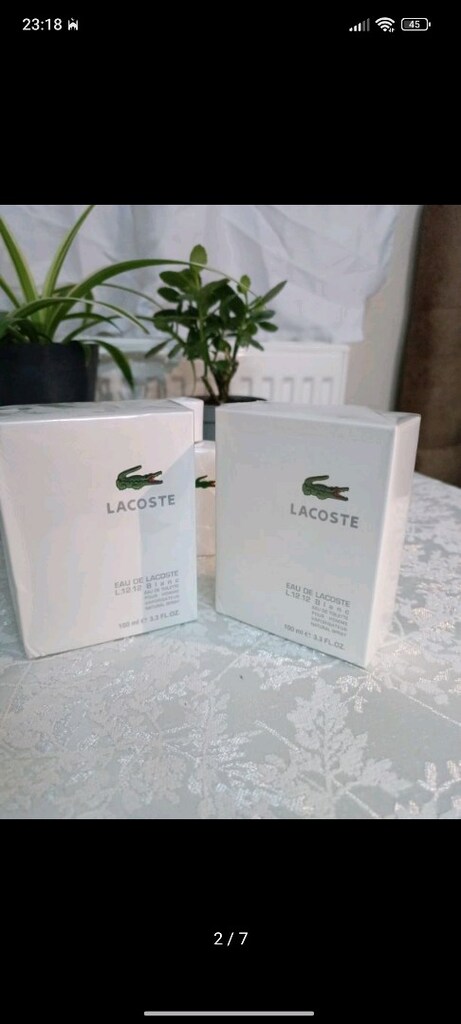 lacoste beyaz erkek parfümü - 2