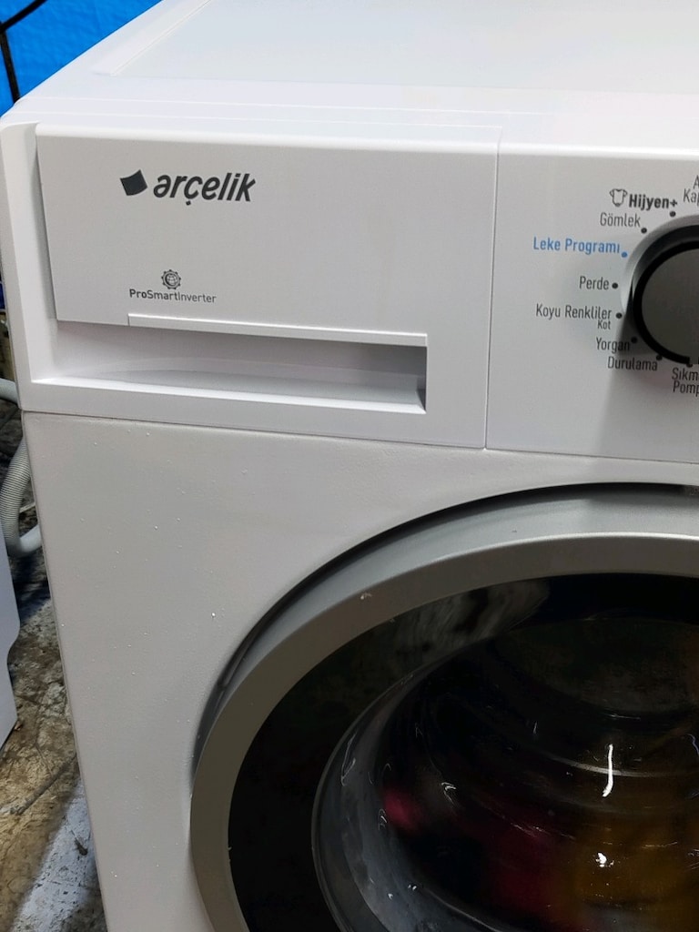 ARÇELİK 9 KG ÇAMAŞIR MAKİNESİ İZMİR İÇİ 3 AY GARANTİMİZ VARDIR - 3