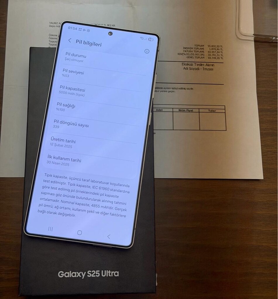 S25 ULTRA 512 GB 11AY SAMSUNG TÜRKİYE GARANTİLİ - 6