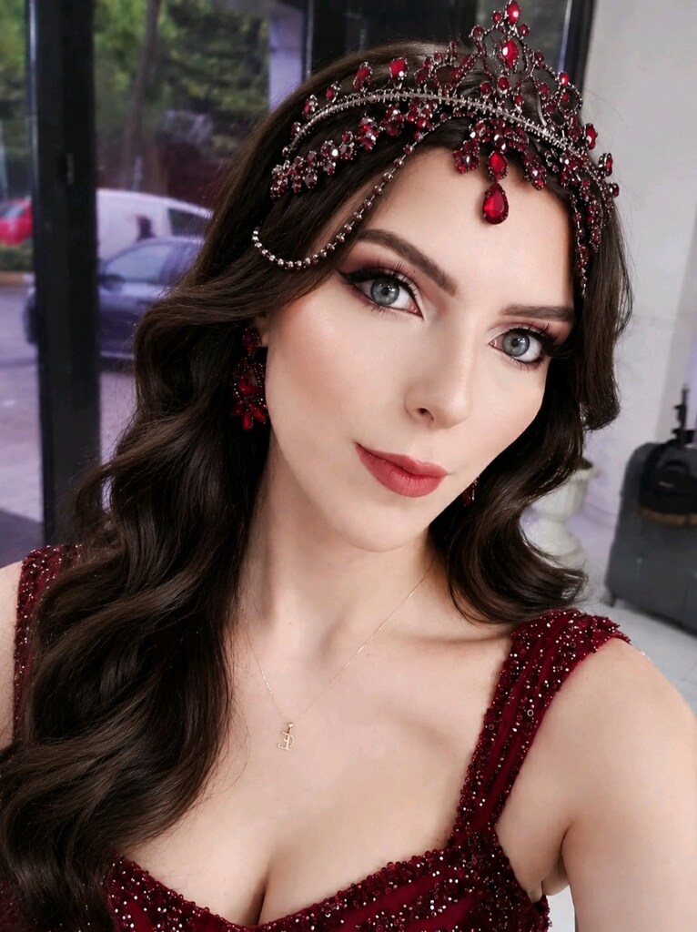 kına tacı ve küpeleri - 4