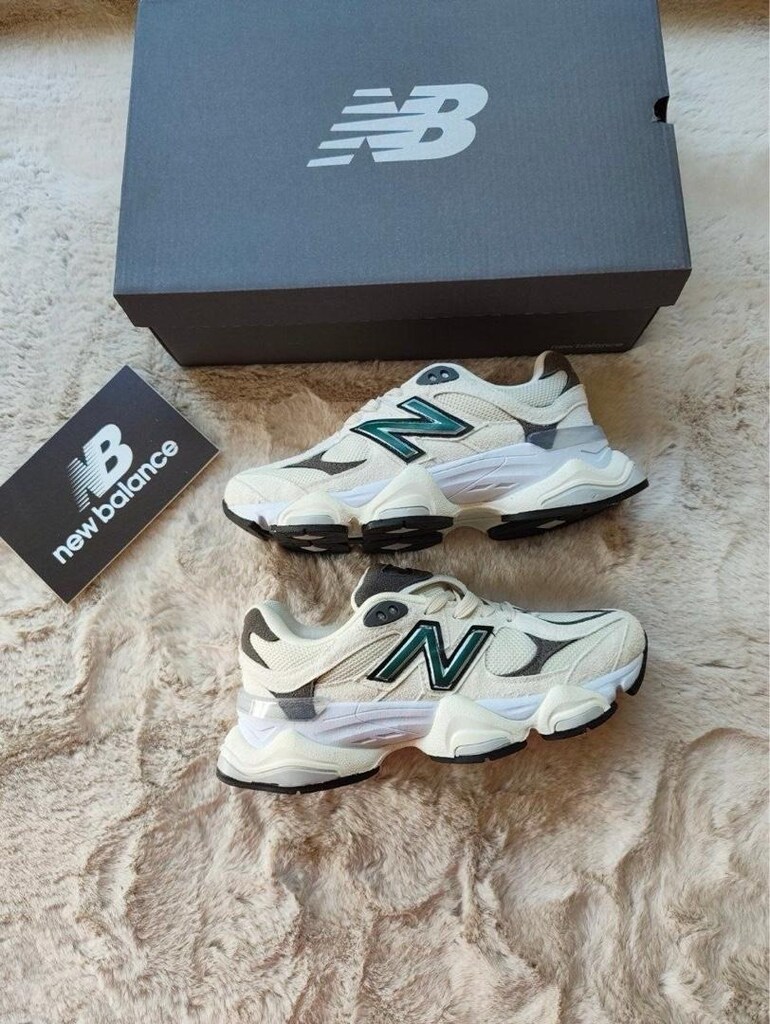 ‼‼‼NEW BALANCE 9060 YEŞİL LOGO - 3