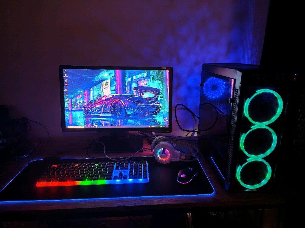 ADRESE TESLİM/ 144 HZ FULL SET HER OYUNU OYNATAN BİLGİSAYAR SETİ - 12