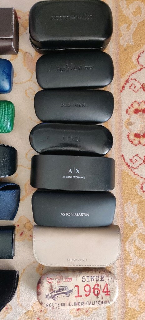 Orijinal Gözlük Kılıfları. Ray-Ban, Fendi, Lacoste, Ralph Lauren, Hugo - 5
