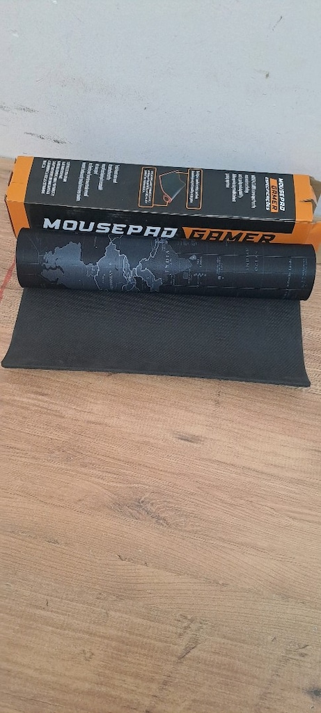 MOUSE PAD 80X30 DÜNYA HARİTALI ŞARJ KABLOSU HEDİYE - 6