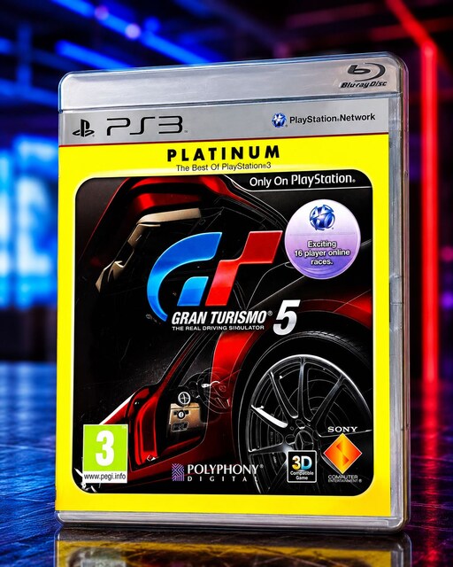 Gran Turismo 5 PS3 Platinum | Orijinal Kutulu | Temiz Durum Yarış