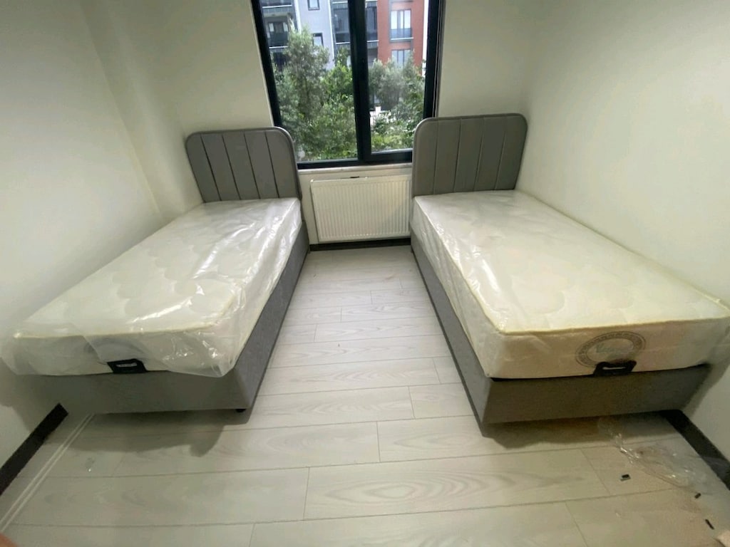 Tek Kişilik LÜKS Baza Başlık Yatak seti LÜKS yataklı - 4