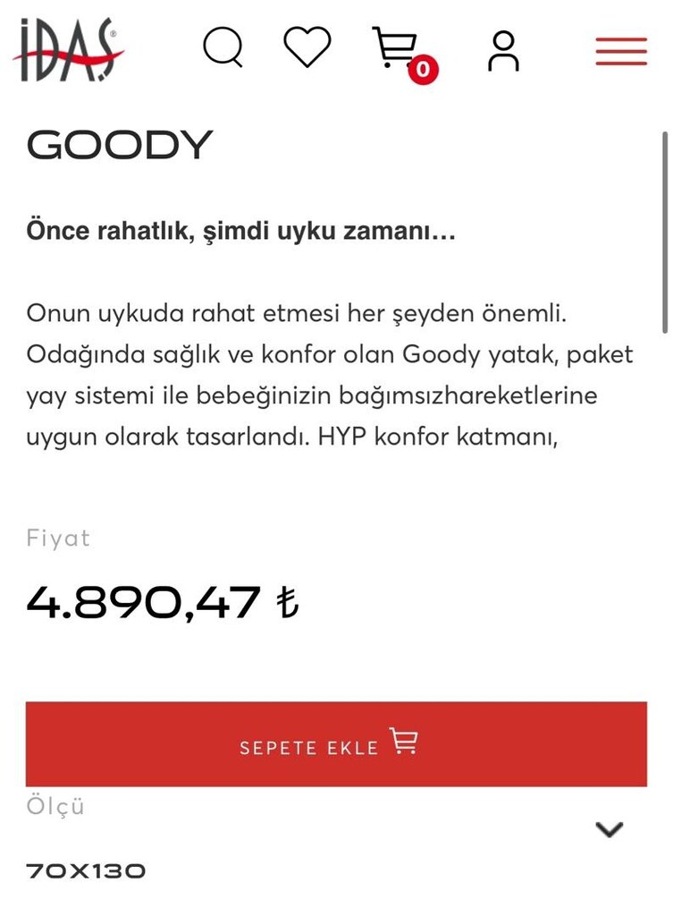 idaş goody bebek yatağı - 4