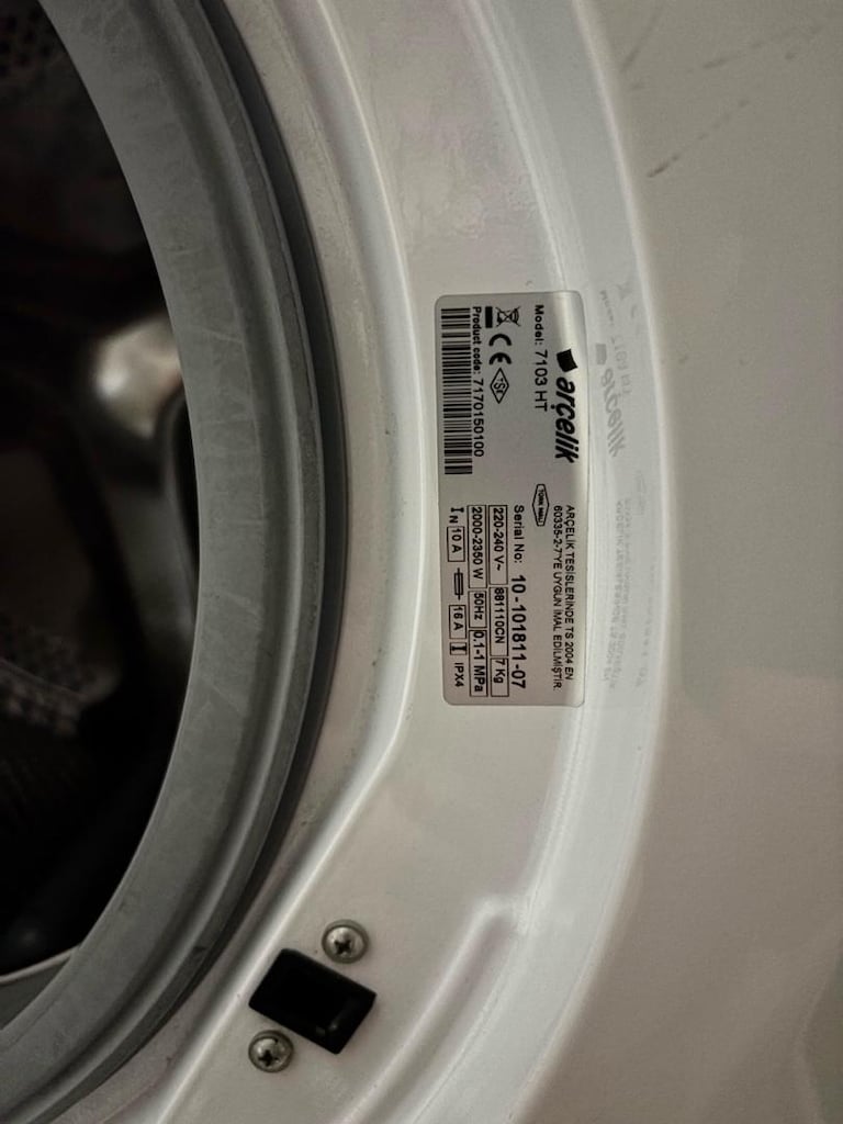 Arçelik 7103 HT 7kg. çamaşır makinası - 4