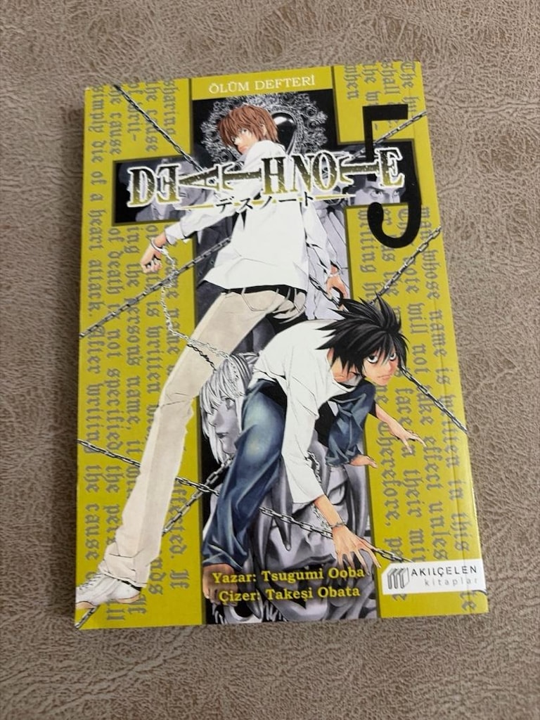 Death Note Manga 2-3-4-5. Cilt - 5