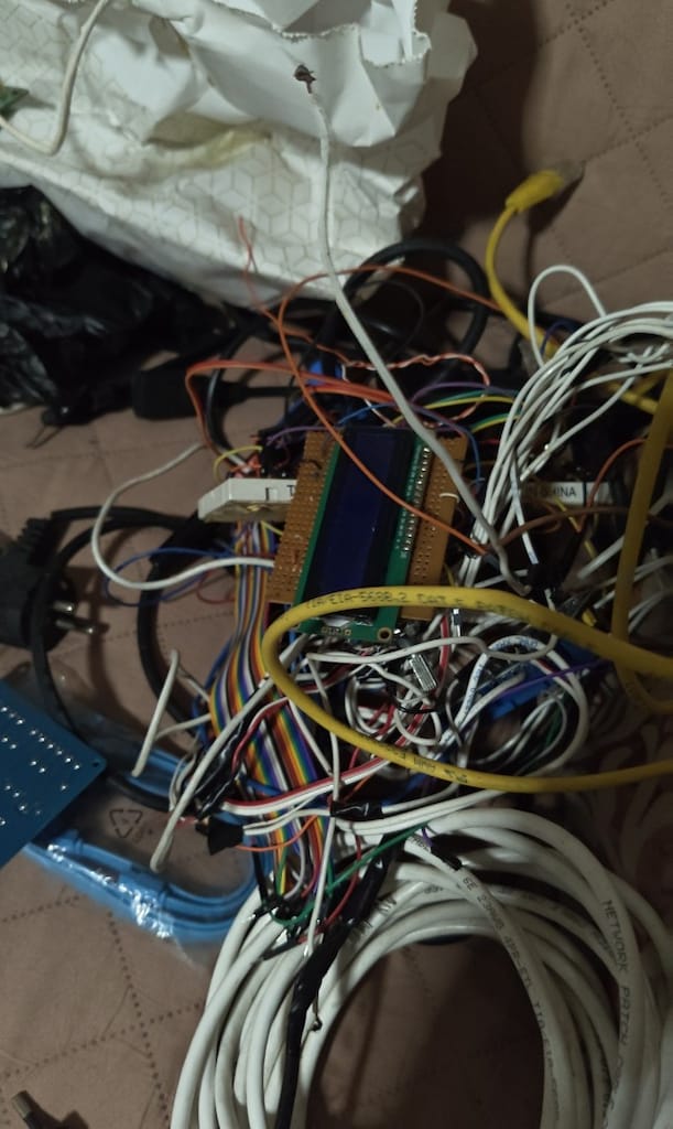 Arduino Uno, Röle, LCD, kablolar vs - 7
