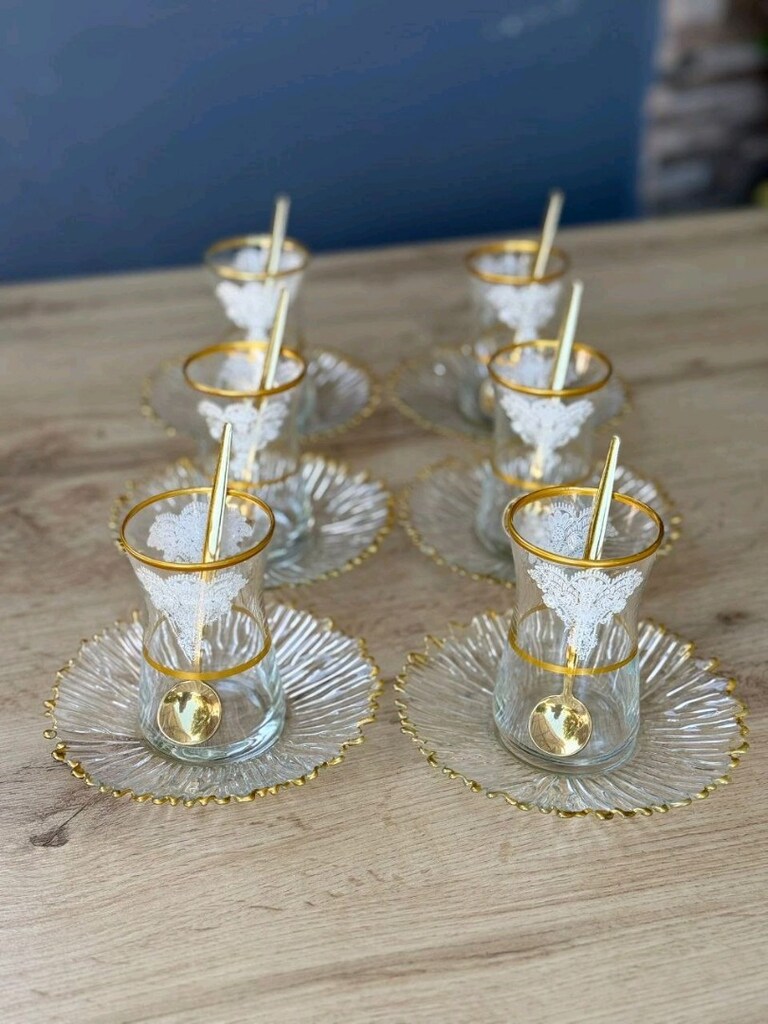 12 parça çay seti (kaşıksız ): 750tl ücretsiz kargo kapıda ödeme - 5
