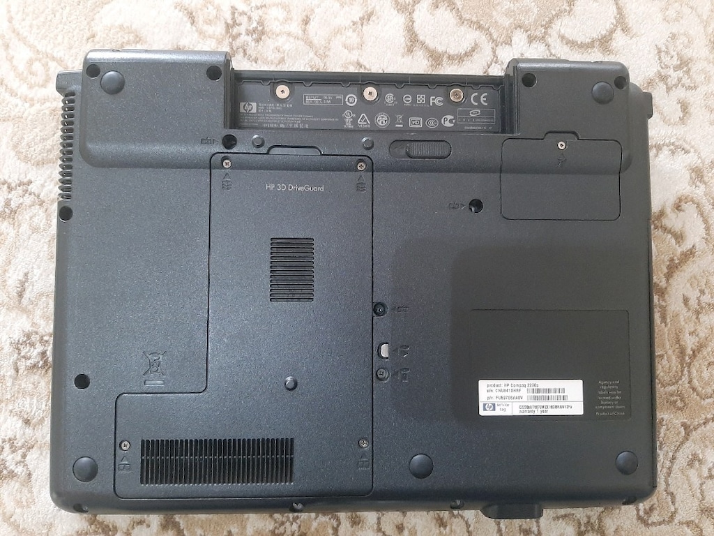 Hp 2230s 12.1 Core Duo 4GBRAM 320GB Dizüstü Bilgisayar Laptop Notebook - 5