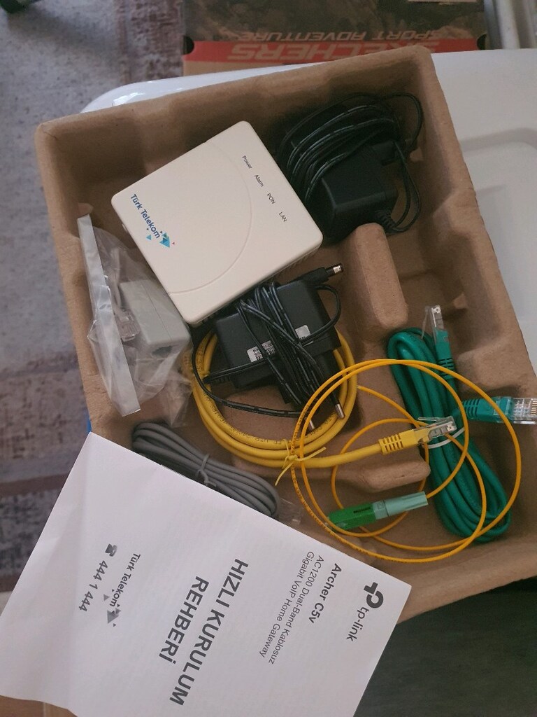 Türk Telekom Fiber modem ful kutu - 4