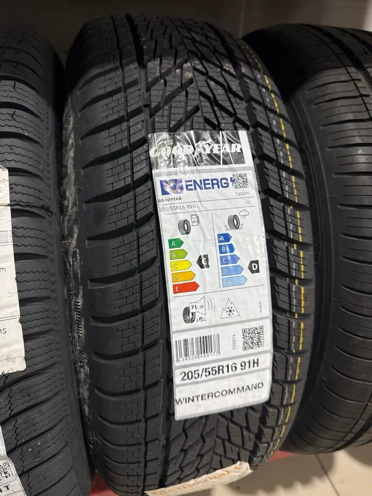 205/55/16 goodyear kışlık - 2