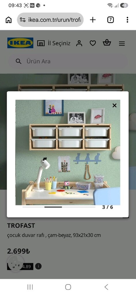 ikea trofast duvar rafi - 2