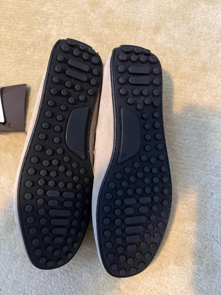 Cacharel Bej Loafer Ayakkabı / 100% Süet Deri / 45 Numara - SIFIR ÜRÜN - 4