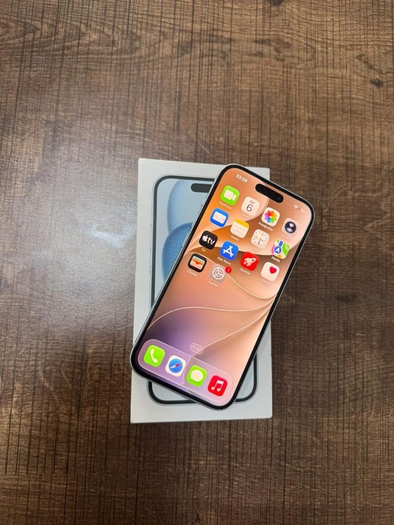 İPHONE 15 MAVİ 128 GB GARANTİLİ - 13