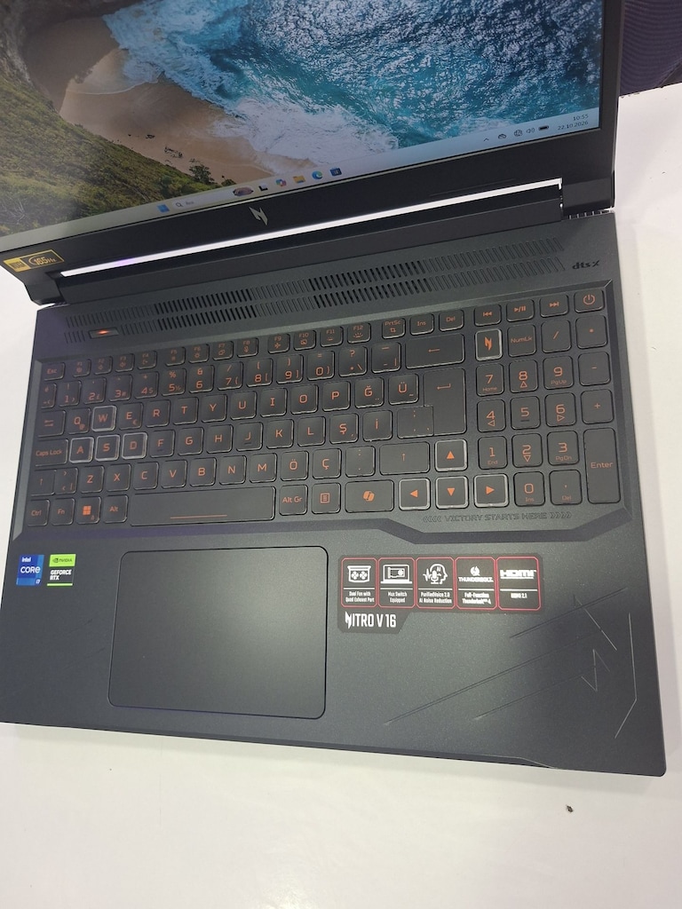 ACER NITRO V 16 I7 14650HX 16GB DDR5 RAM 512GB M2 NVME SSD RTX 4060 - 4