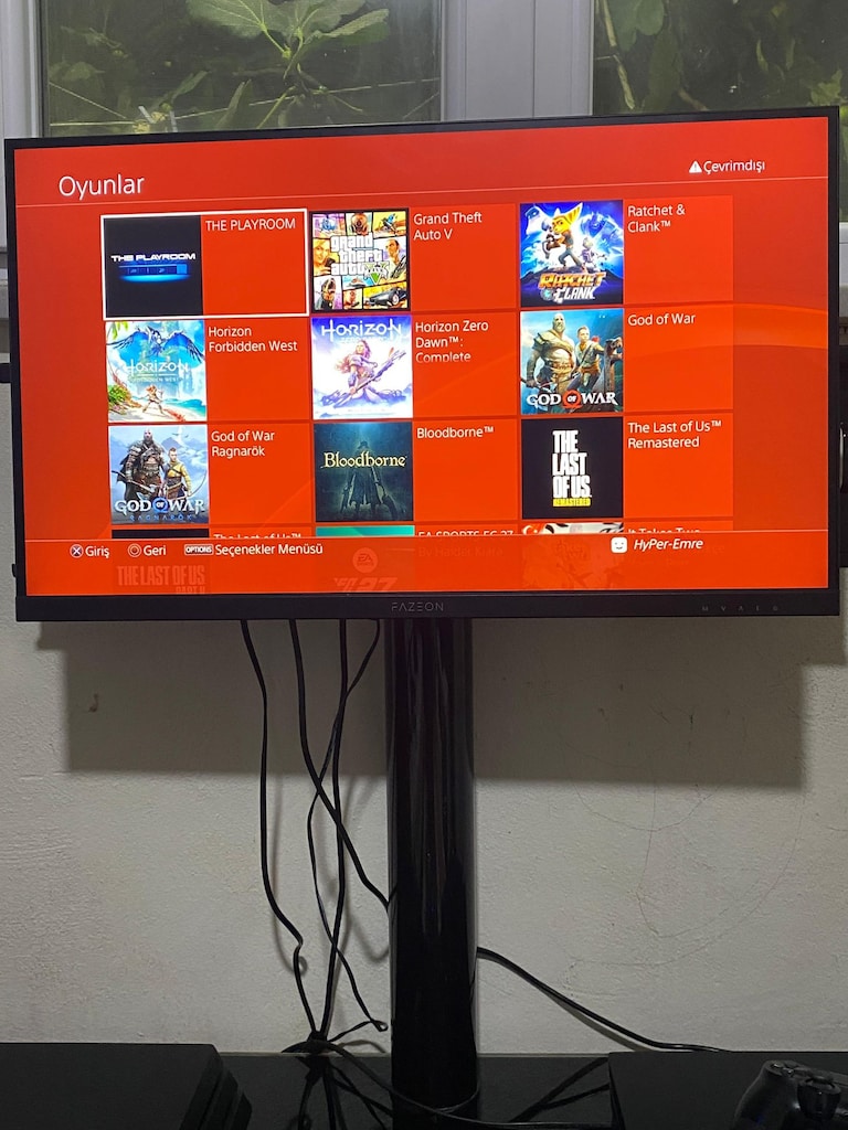 PS4 PRO 1 TB 1 KOL 7216B *KIRIK JAİLBREAK* 12 OYUN BAKIM YENİ - 6