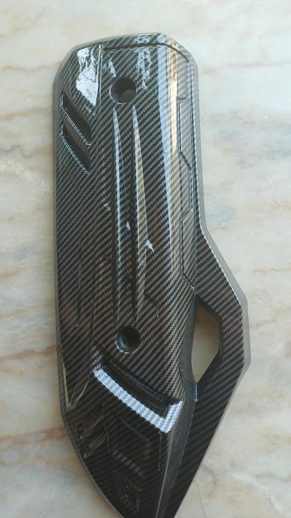 Pcx 21-26 model karbon egzoz kapak seti - 3