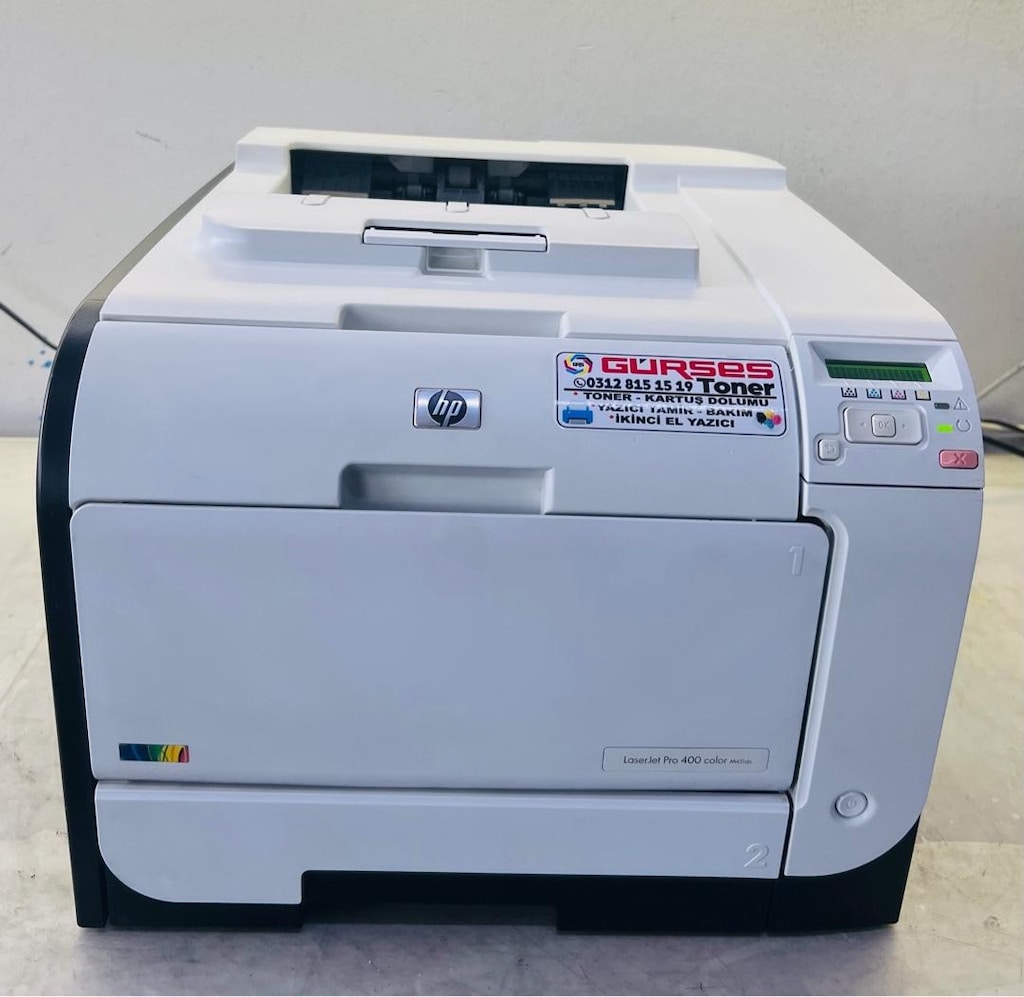 Yazıcı HP Laserjet Pro 400 Renkli Networklu Ekonomik - 2