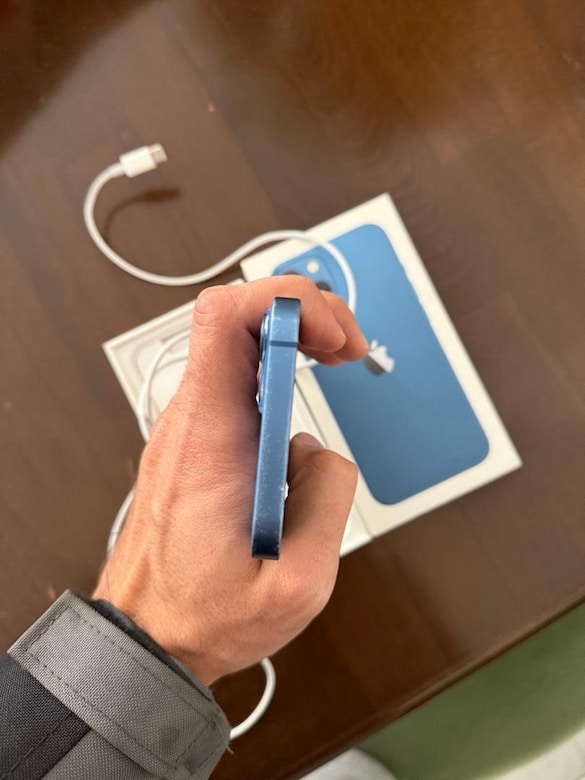 İphone 13 Kutu Fatura Kalbosuyla Mavi 74 Pil 128 GB Temiz TR - 6
