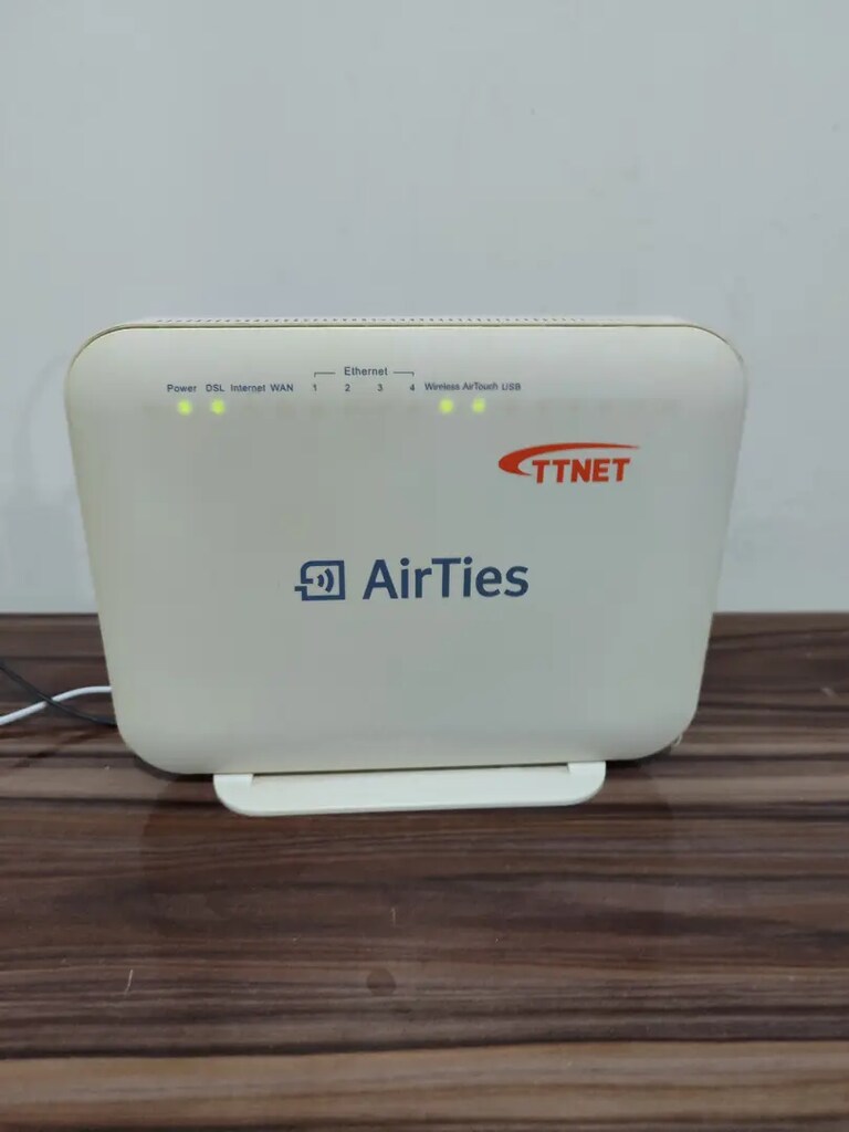TTNet Airties 5650 VDSL modem