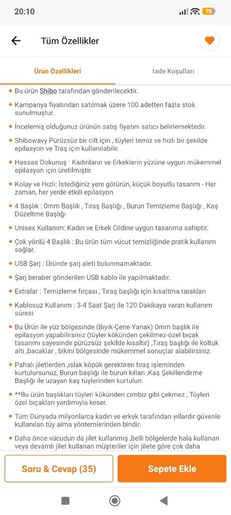 SHİBOWAVY marka sıfır kutusunda lüx bakım seti - 2